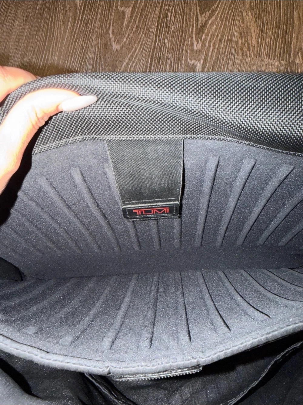 Tumi Messenger Briefcase with Shoulder Strap